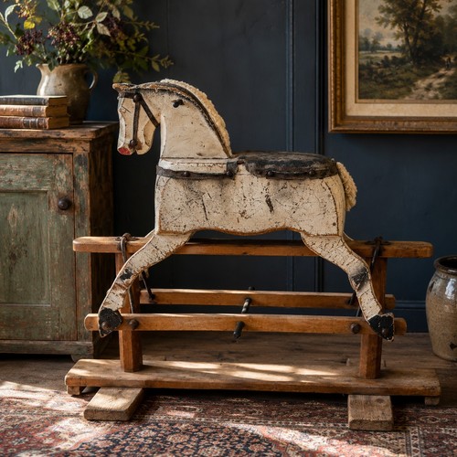 Antique primitive rocking - antique,