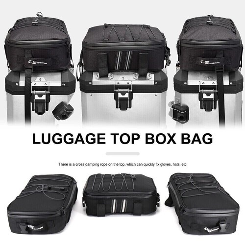 Aluminium pannier lid - aluminium, bags