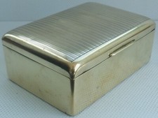 Vintage Cigarette Brass Case