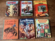 6 VINTAGE 1950’s BOYS COWBOY