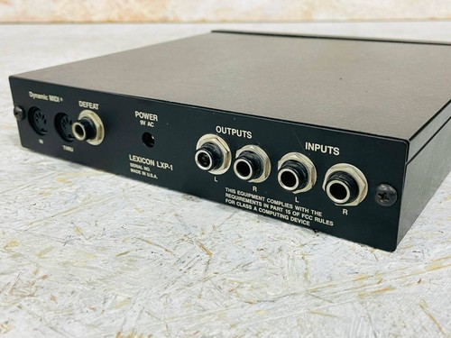 Lexicon lxp stereo - lexicon, lxp-1