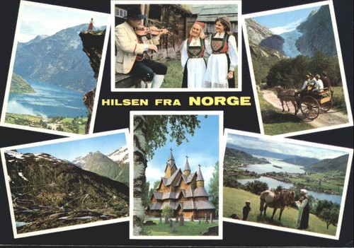 Vintage hilsen fra norge - vintage,