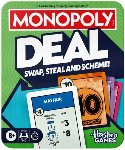 Monopoly deal card - game, in