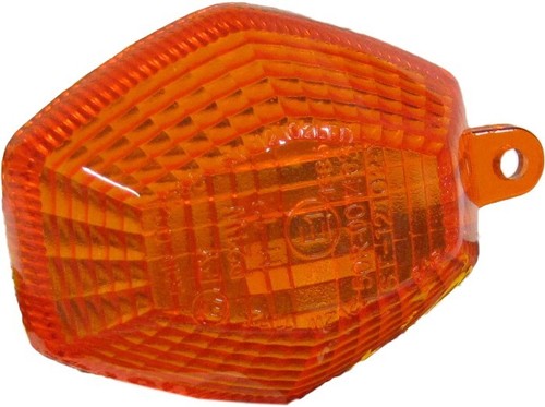 Indicator lens front amber - r/h,