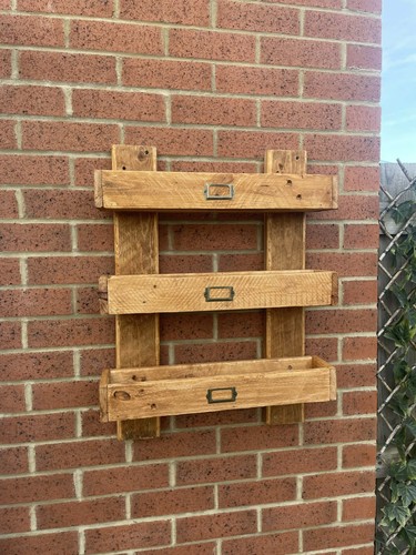 Wall wooden garden - garden, planter