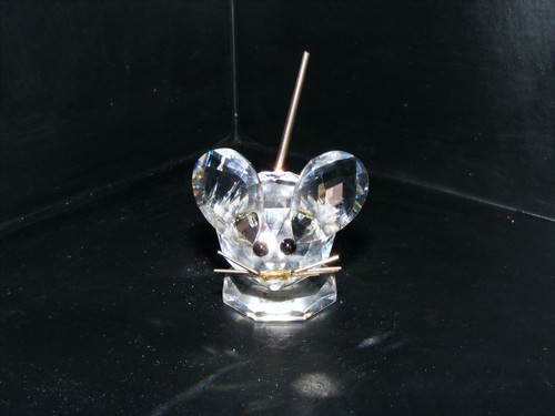 Swarovski medium crystal mouse - medium,