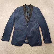 Next Mens Jacket 38R Blue Navy