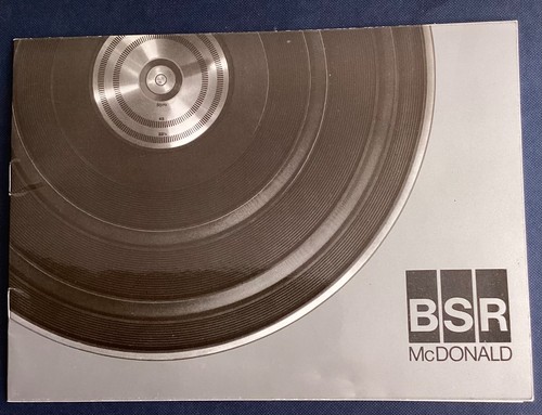 Bsr mcdonald turntables - bsr,
