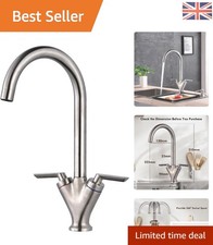 Brushed Nickel Vintage Kitchen