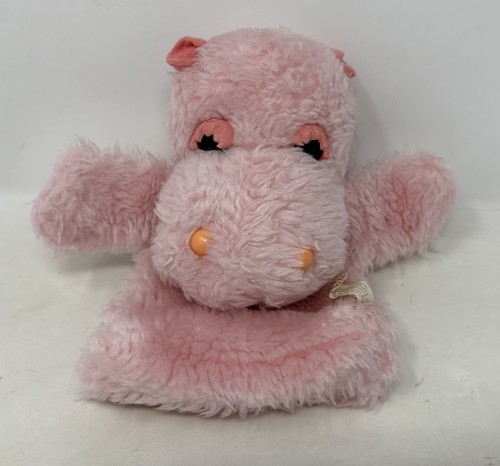 Vintage toyland pink hippo - toyland,