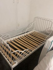 IKEA White Minnen extendable