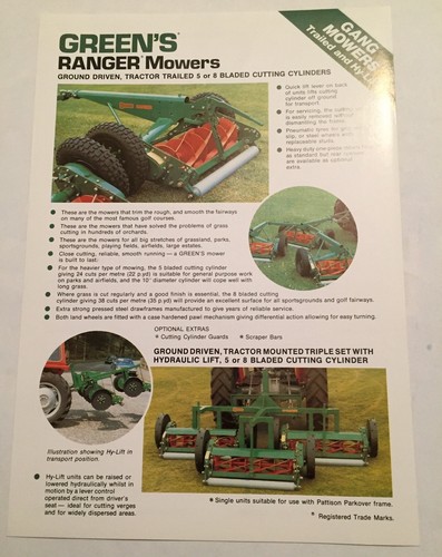 Greens ranger cylinder gang - ranger,