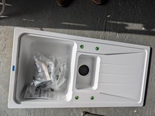 Blanco Silgranit White Kitchen