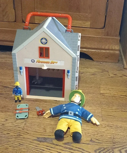 Fireman sam fire station play - sam,,