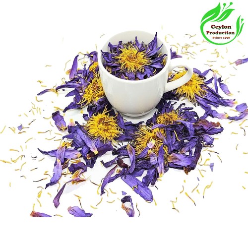 Dehydrated blue lotus - lotus, flower