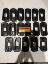 GENUINE PAIR VW GOLF JETTA MK2 BIG BUMPER SIDE REPAIR BRACKETS REAR LEFT RIGHT