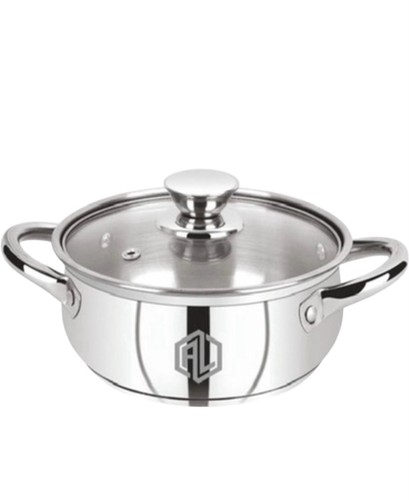 Stainless steel casserole - steel,