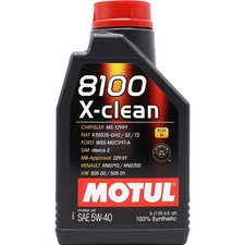 Motul 8100 X-Clean 5w-40 5w40