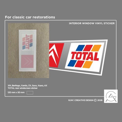 Total citroen rear windscreen - rear,