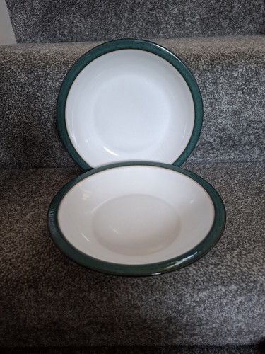 Denby greenwich rimmed bowl - rimmed,
