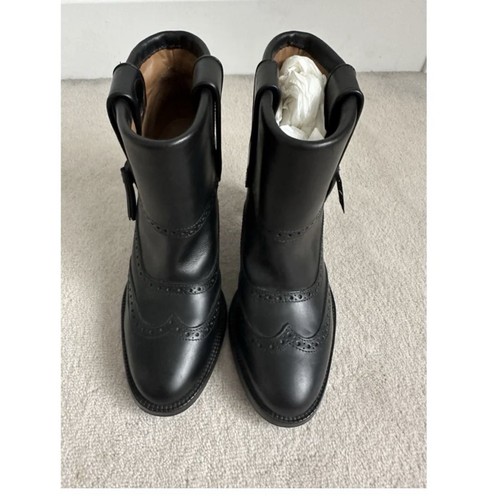 Camper black brogue fringe - camper,