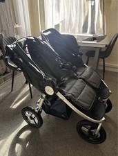 Bumbleride Indie Twin TravelSystem - Dawn Grey