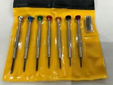 Jewellers Watchmakers Screwdriver Set of 7 Spare Blades Reversible ST-669
