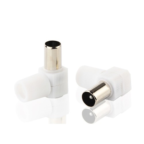 Coax right angle plugs - rf,
