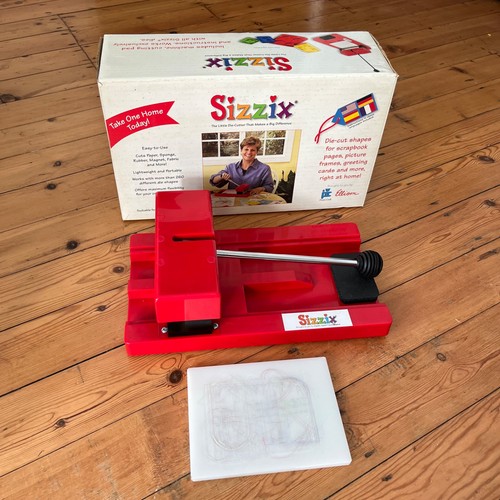 Sizzix die cutting machine - die,