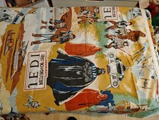 Pair of Vintage Star Wars Return Of The Jedi Curtains 1983