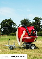 Trafalgar Paddock Cleaner PC1000 Swivel Honda - Horse Manure Vacuum & Collector.