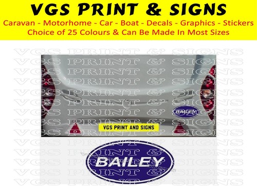 Oval bailey caravan - oval,