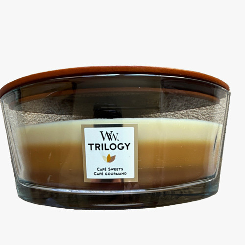 Woodwick trilogy café sweets - woodwick,