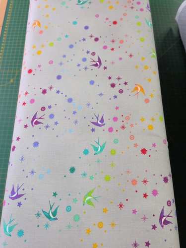 Tula pink quilting cotton - pink,