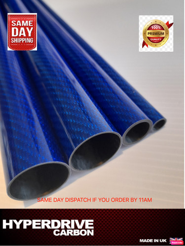 Carbon fibre tube 500mm length - carbon,