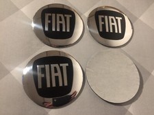 4x Stickers Fiat Car Wheel