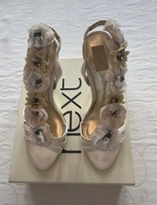 Ivory Heels Sandals Shoes Size