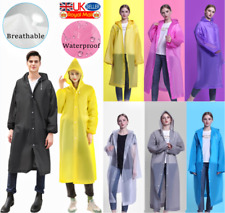 Raincoat Waterproof Poncho Reusable EVA Adult Camping Festival Rain Coat Jackets