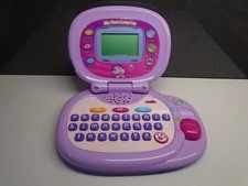 LEAPFROG MY OWN LEAPTOP LEARNING INTERACTIVE LAPTOP PINK PURPLE ACTIVITY TOY