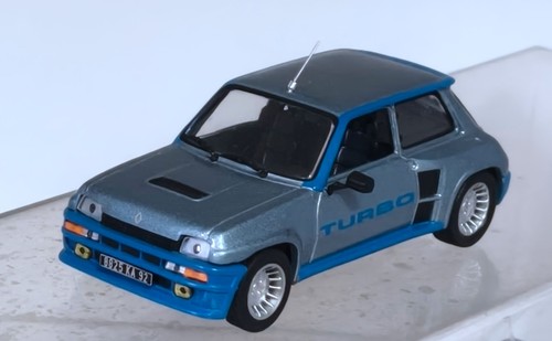 Ixo renault turbo blue - 1/43, 5