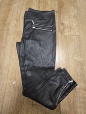 Joanna Hope Womens Black Faux