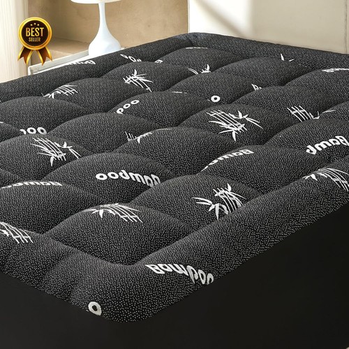 Queen mattress topper - queen, bamboo