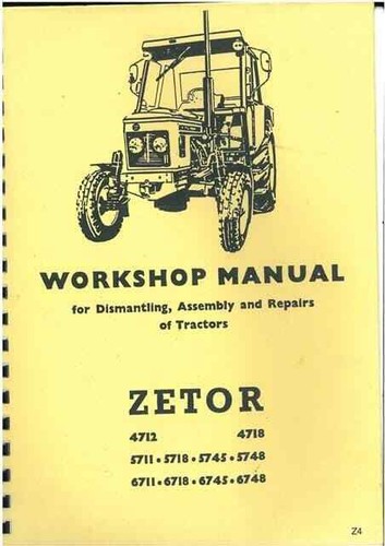 Zetor tractor 4712 4718 - zetor, 5711