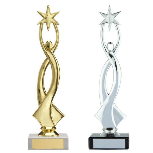 Gold and silver - silver, star