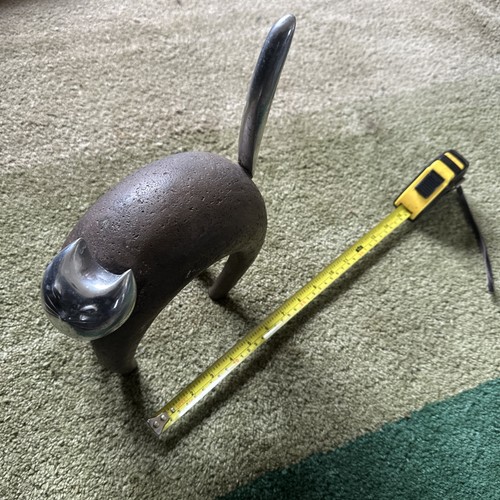 Stretching cat figurine - cat,