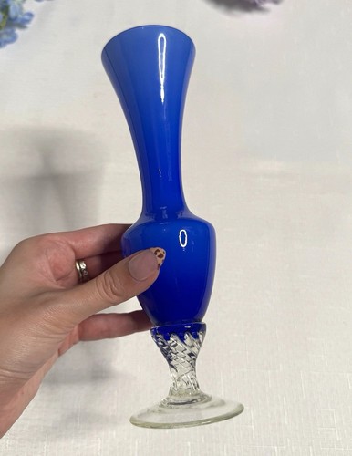 Vintage cobalt blue - vintage, bud