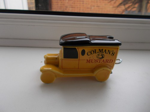Vintage colman mustard van - mustard, &
