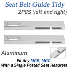 2x Seat Belt Guide Tidy