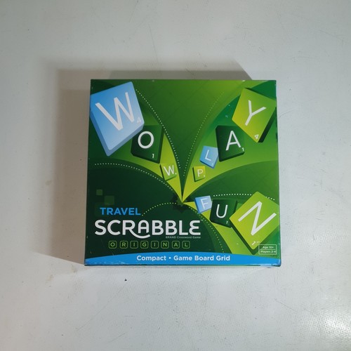 Mattel games scrabble travel - scrabble,