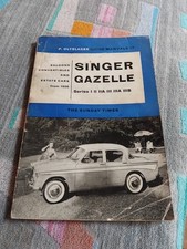 Singer Gazelle Series I II IIA III IIIA 1956 on Olyslager Workshop Owners Manual